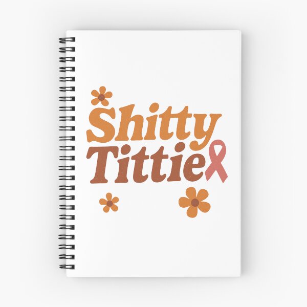 Item preview, Shitty Tittie – Funny Retro Mastectomy & Breast Cancer Awareness Design designed and sold by SlomianyPisarz.