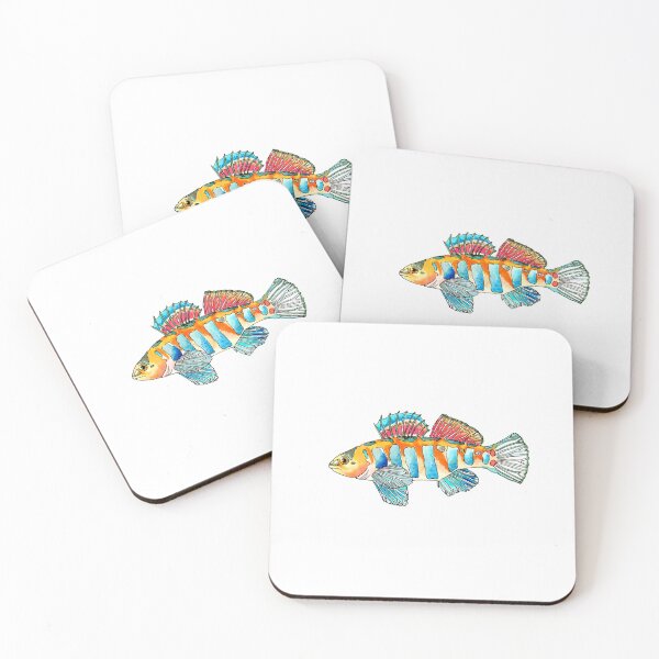 Item preview, Orangethroat Darter designed and sold by LittleClayFrog.