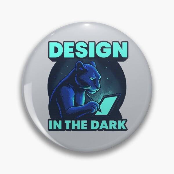 Item preview, Design in the Dark — Panther at the Tablet designed and sold by Modivox.