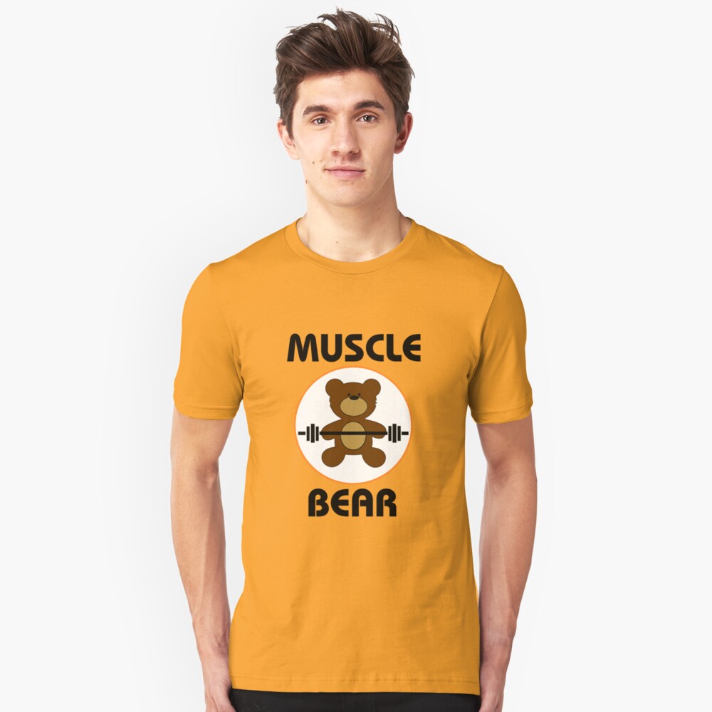 muscle teddy bear