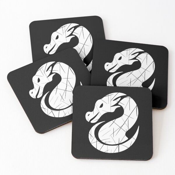 Item preview, White Dragon Tribal designed and sold by QuanntixArt.