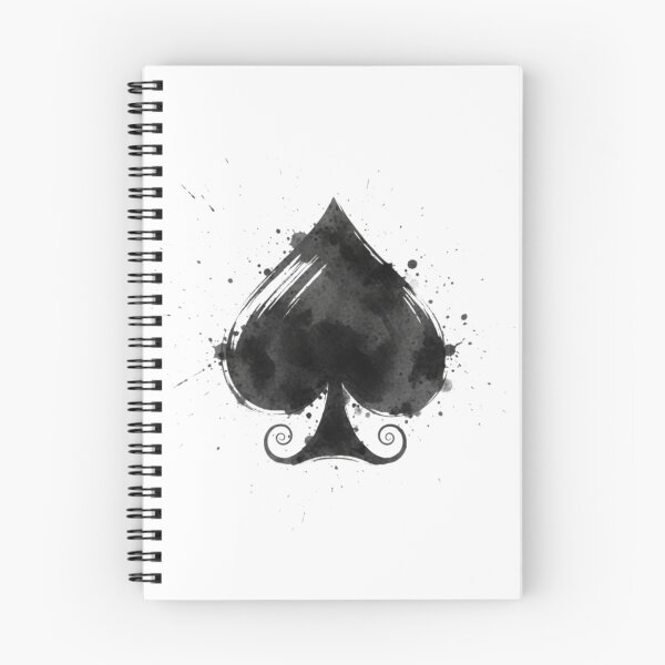Item preview, King of Spades & Alice in Borderland & Watercolor Ink Splatter Spade Suit Art designed and sold by Tofimo.