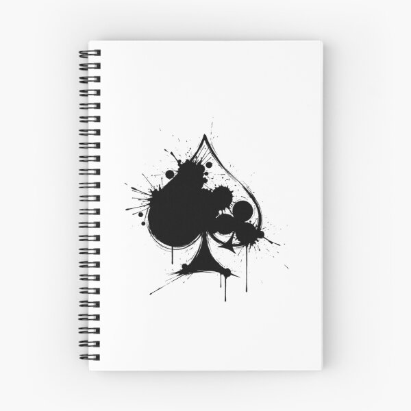 Item preview, King of Spades & Alice in Borderland & Watercolor Ink Splatter Spade Suit Art designed and sold by Tofimo.