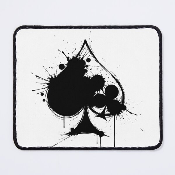 Item preview, King of Spades & Alice in Borderland & Watercolor Ink Splatter Spade Suit Art designed and sold by Tofimo.