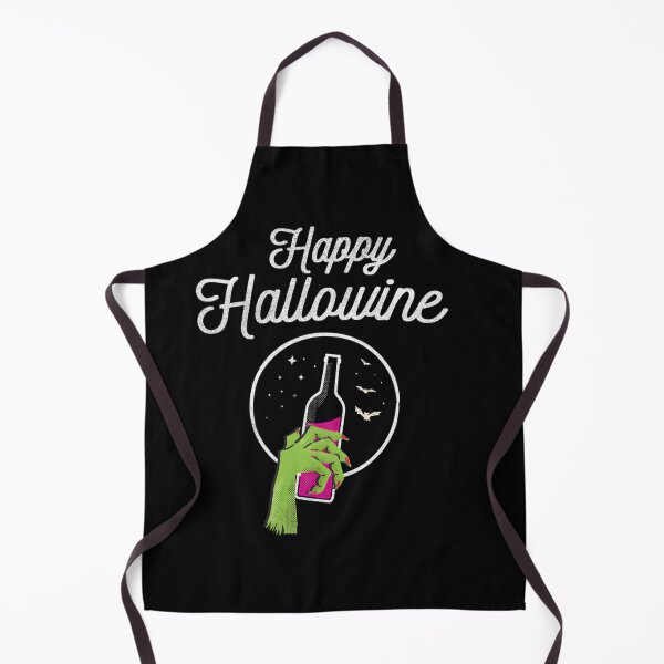 Item preview, Happy Hallo-Wine – Spooky Wine Lovers Design designed and sold by zconohdueu1.