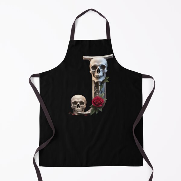 Item preview, J, Ornate Skull Halloween Letters, Gothic Font, Halloween Alphabet Print, Spooky Letters for Hoodie & Merch designed and sold by TheGaliyaStudio.