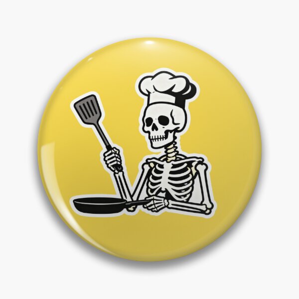 Item preview, skeleton cooking designed and sold by Woof-Ding-Store.