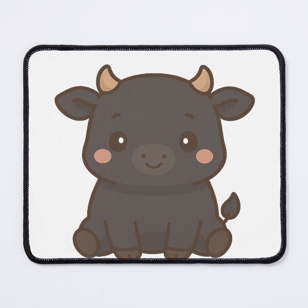 Item preview, Cute Angus Cow designed and sold by RedLeafStudio.