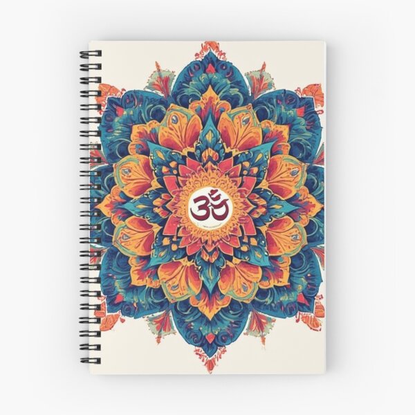 Item preview, Colorful Mandala with Aum Symbol | Vibrant Spiritual Wall Art designed and sold by digitallyyour.
