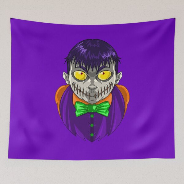 Item preview, A very disturbing little boy with a sealed smile, a Halloween butler designed and sold by fifou96.