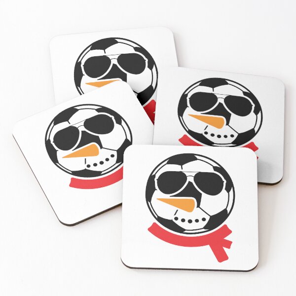 Item preview, Cool Soccer Snowman Face designed and sold by Belhbib Art ⭐⭐⭐⭐⭐.