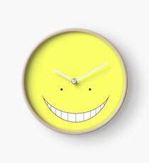 Koro Sensei Yellow Face Smile - Assaination Classroom Clock