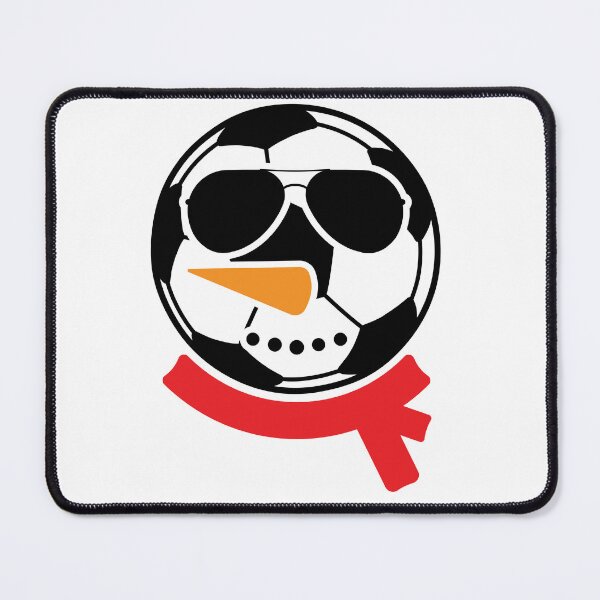 Item preview, Cool Soccer Snowman Face designed and sold by Belhbib Art ⭐⭐⭐⭐⭐.
