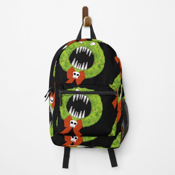 Item preview, Creepy Wreath Monster – Spooky Holiday Art designed and sold by zconohdueu1.