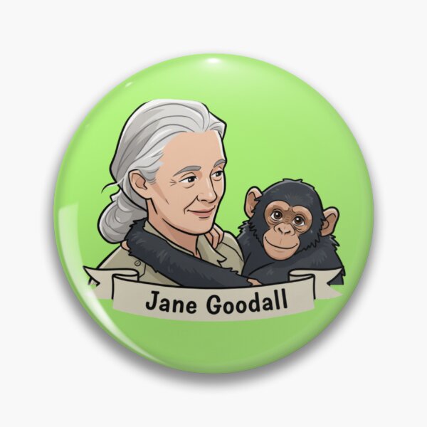 Item preview, scientist Jane Goodall designed and sold by Cleiarts.