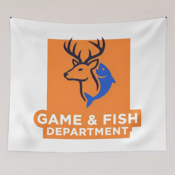 Item preview, Simple Yet Powerful Game & Fish Department Inspired Design designed and sold by SplashTastic.