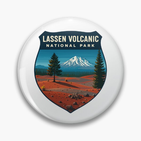 Item preview, Lassen Volcanic National Park California Sticker designed and sold by Ismeal Von.