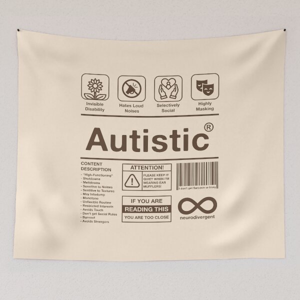 Item preview, Autistic™ designed and sold by PhayPuffs.