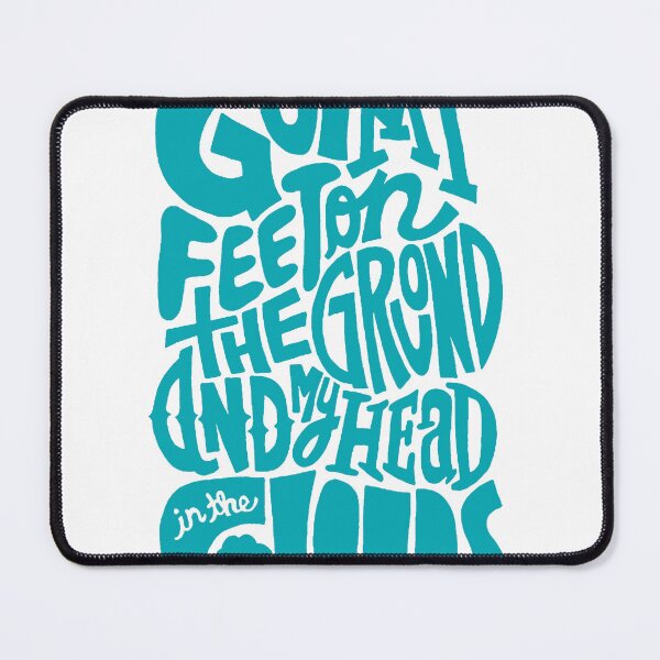 Item preview, Head in the Clouds Retro Quote designed and sold by andry01.