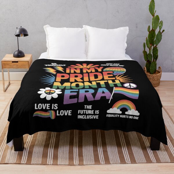 Item preview, In My Pride Month Era Rainbow Flag LGBT LGBTQ Gay Les Queer designed and sold by KonstanKoraner.