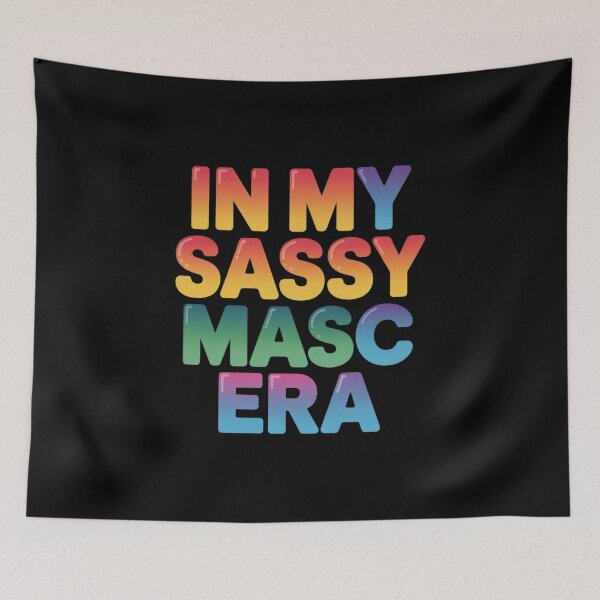 Item preview, In My Sassy Masc Era Lesbian Girlfriend Lesbian Couple Pride  designed and sold by KonstanKoraner.