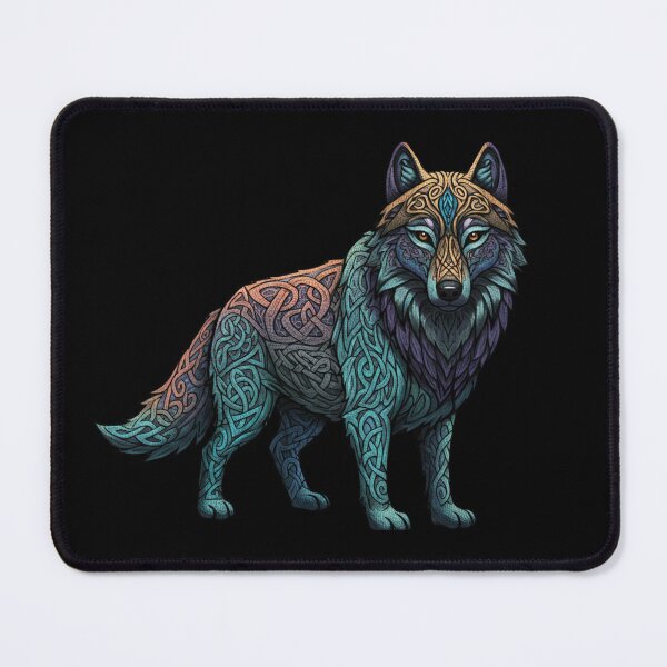 Item preview, Celtic wolf motif tee, Majestic tee, Guardian shirt, glowing eyes,Powerful stance ,Elegant  Muscular,Fantastik,unique designs, one-of-a-kind designed and sold by chipmuckdesignn.