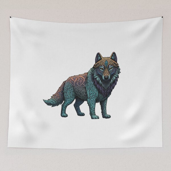 Item preview, Celtic wolf motif tee, Majestic tee, Guardian shirt, glowing eyes,Powerful stance ,Elegant  Muscular,Fantastik,unique designs, one-of-a-kind designed and sold by chipmuckdesignn.