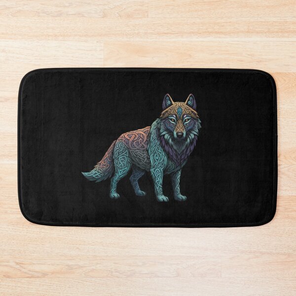Item preview, Celtic wolf motif tee, Majestic tee, Guardian shirt, glowing eyes,Powerful stance ,Elegant  Muscular,Fantastik,unique designs, one-of-a-kind designed and sold by chipmuckdesignn.