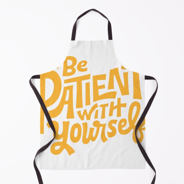 Item preview, Be Patient With Yourself Retro Typography Quote designed and sold by andry01.