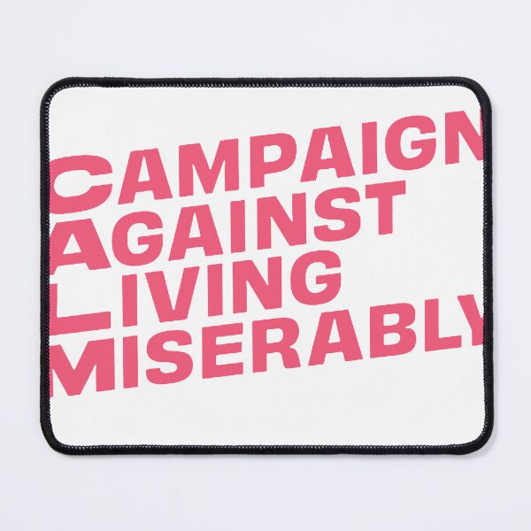 Item preview, Campaign Against Living Miserably Bold Text designed and sold by andry01.