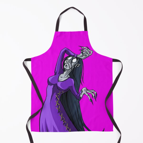 Item preview, A monster lady horror film, Tim Burton style (color) designed and sold by fifou96.