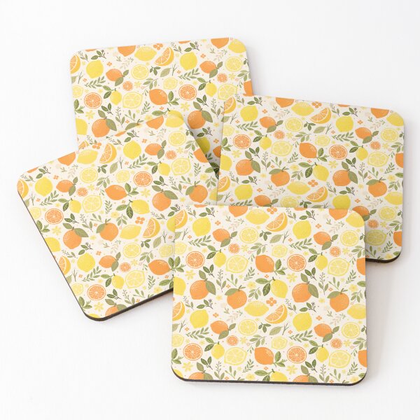 Item preview, Boho Citrus Bliss Seamless Pattern designed and sold by KJackArtwork.