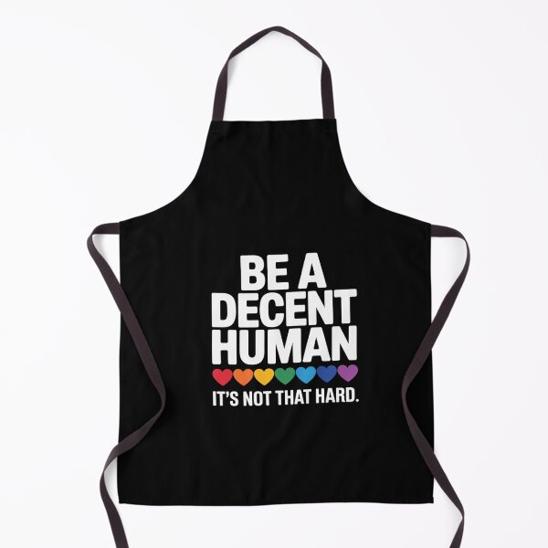 Item preview, LGBT Heart Be A Decent Human It's Not That Hard  designed and sold by dainegilbert.