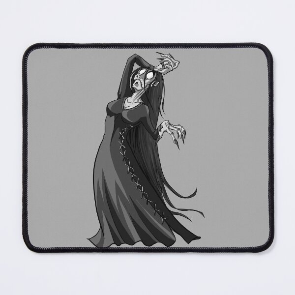 Item preview, A monster lady horror film, Tim Burton style (NB) designed and sold by fifou96.