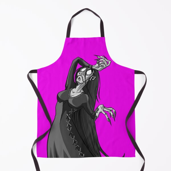 Item preview, A monster lady horror film, Tim Burton style (NB) designed and sold by fifou96.