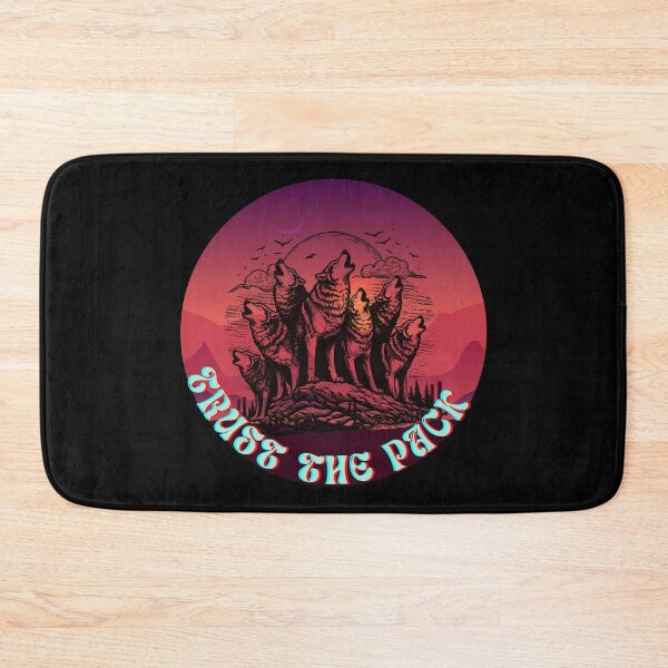 Item preview, Trust The Pack | Wolf Pack Motivational Quote Design designed and sold by Vivalore.