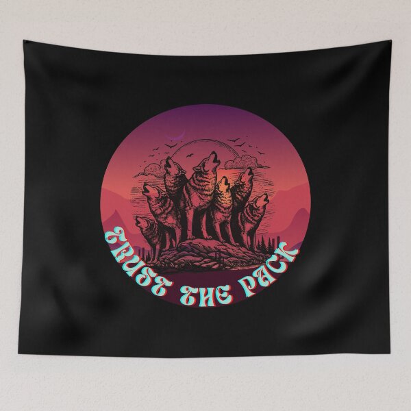 Item preview, Trust The Pack | Wolf Pack Motivational Quote Design designed and sold by Vivalore.