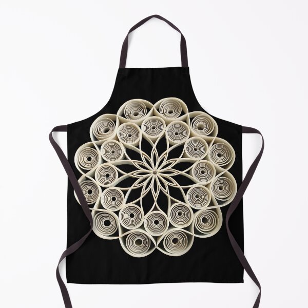 Item preview, Geometric Quilling Abstract Mandala | Modern Paper Coil Art Design designed and sold by VividOrganica.