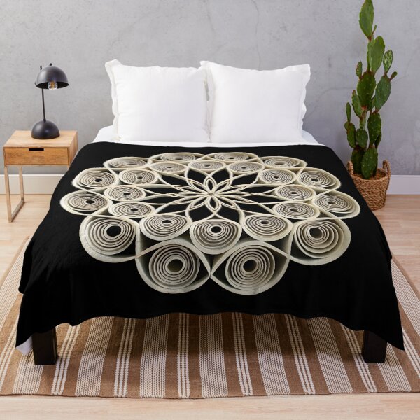 Item preview, Geometric Quilling Abstract Mandala | Modern Paper Coil Art Design designed and sold by VividOrganica.