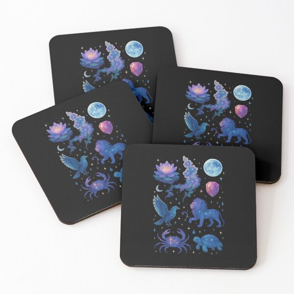 Item preview, Celestial July Sticker Set designed and sold by BrushAndBreathe.