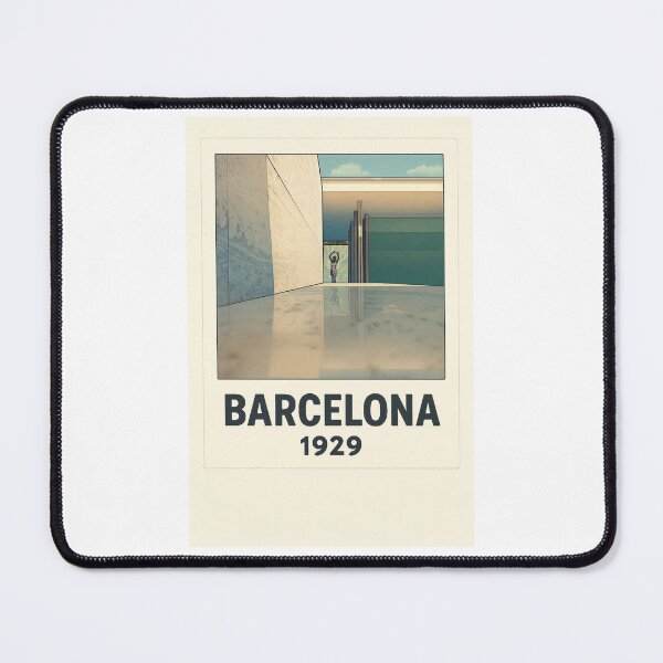 Item preview, Bauhaus architecture in Barcelona designed and sold by Snap and Press.