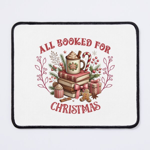 Item preview, All Booked for Christmas PNG | Coquette Christmas Books Png | Book Lovers Png | Librarian Gift Png designed and sold by PixelBlooming.