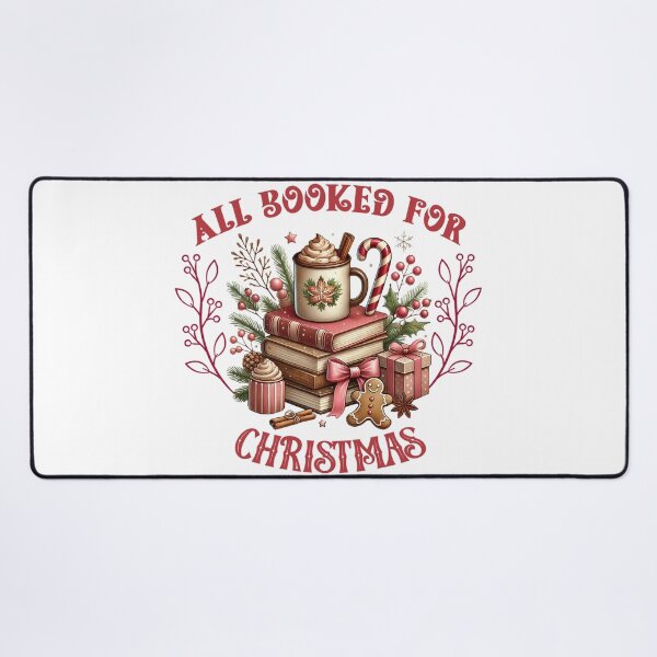 Item preview, All Booked for Christmas PNG | Coquette Christmas Books Png | Book Lovers Png | Librarian Gift Png designed and sold by PixelBlooming.