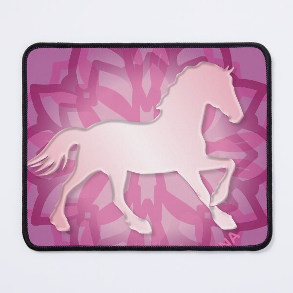 Item preview, Pink Mandala Horse designed and sold by DuFauna.