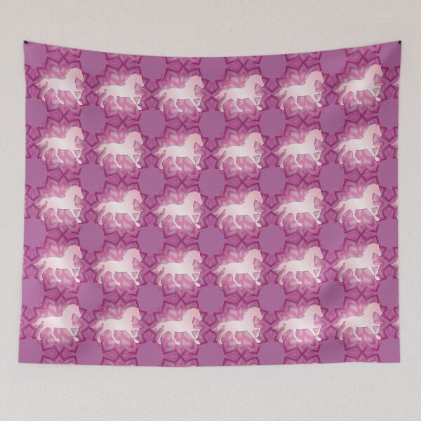 Item preview, Pink Mandala Horse designed and sold by DuFauna.