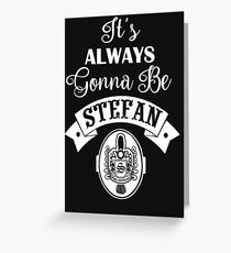 Stefan - The Originals - The Vampire Diaries Greeting Card