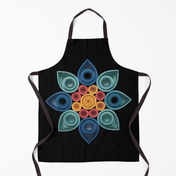 Item preview, Quilled Floral Bouquet in Hand Silhouette | Colorful Paper Art Design designed and sold by VividOrganica.