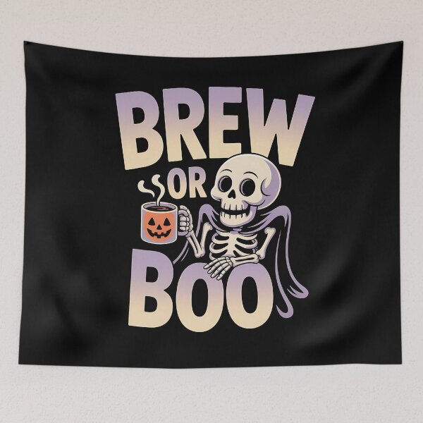 Item preview, skeleton coffee - death before decaf - gothic coffee - caffeine skeleton - spooky coffee - coffee and bones - skull coffee - skeleton espresso - halloween coffee - bone tired coffee wired designed and sold by JansenGS.