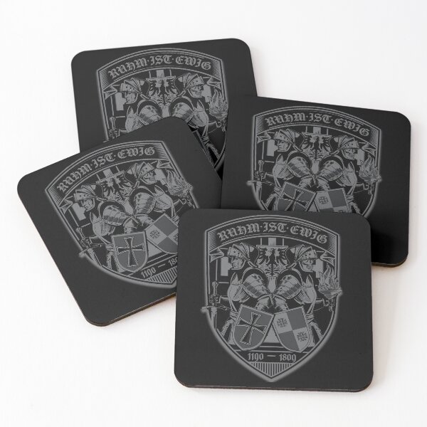 Item preview, Glory is Eternal - Medieval Templar Knights Gothic Warrior Art designed and sold by oldpussboss.