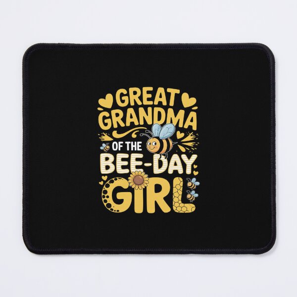 Item preview, Great Grandma of the Bee-Day Girl Sunflower Party designed and sold by FranzFriesen.